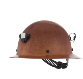 MSA Tan Skullgard® Phenolic Full Brim Hard Hat With 4 Point Pinlock Suspension