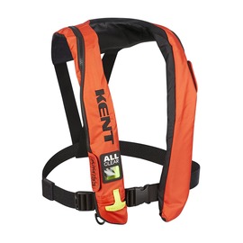 KENT Orange Nylon Inflatable PFD