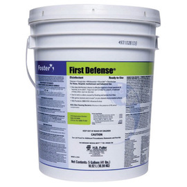 Brady® 5 Gallon Pail First Defense™ Green Liquid Disinfectant